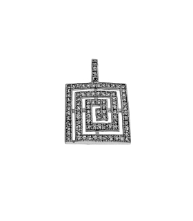 COLGANTE LABERINTO PLATA 1ª LEY 16 X 16                                                             