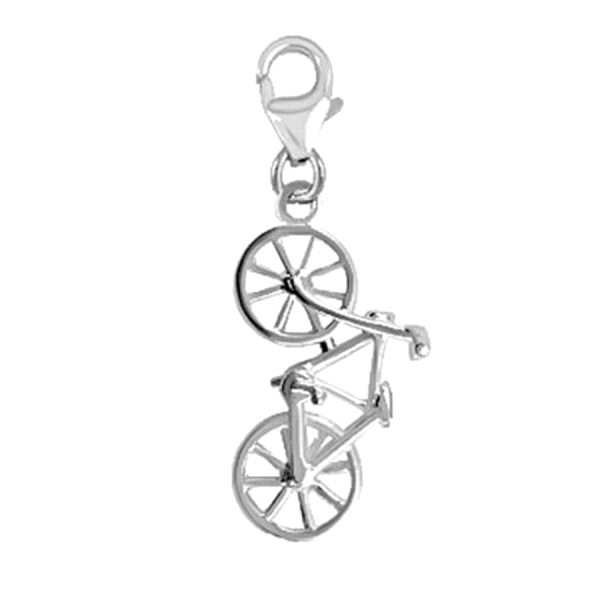 COLGANTE BICICLETA PLATA 1ª LEY 12 X 21                                                             