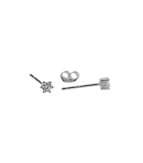 PENDIENTES 6 GARRAS PLATA 1ª LEY 3.50 MM                                                            