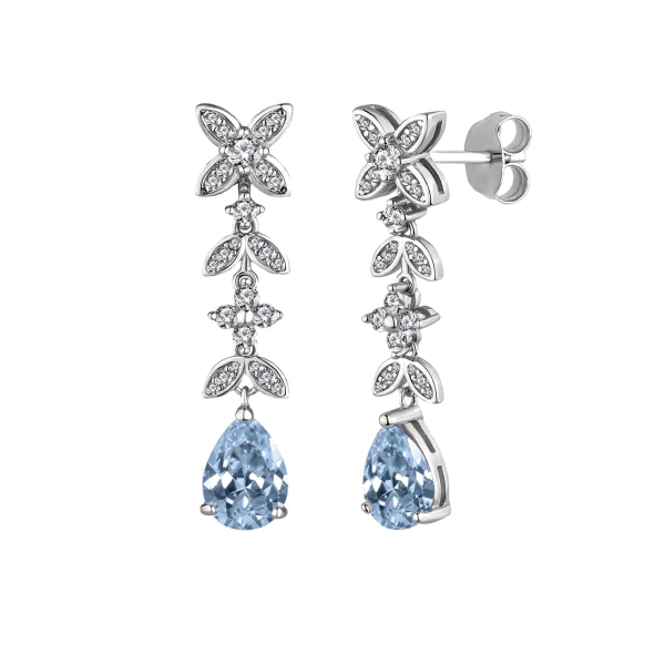 PENDIENTES CLASICOS LARGOS PLATA 1ª LEY                                                             