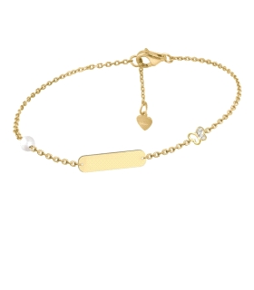 PULSERA NIÑA COMUNION PLATA 1ª LEY 14 +                                                             