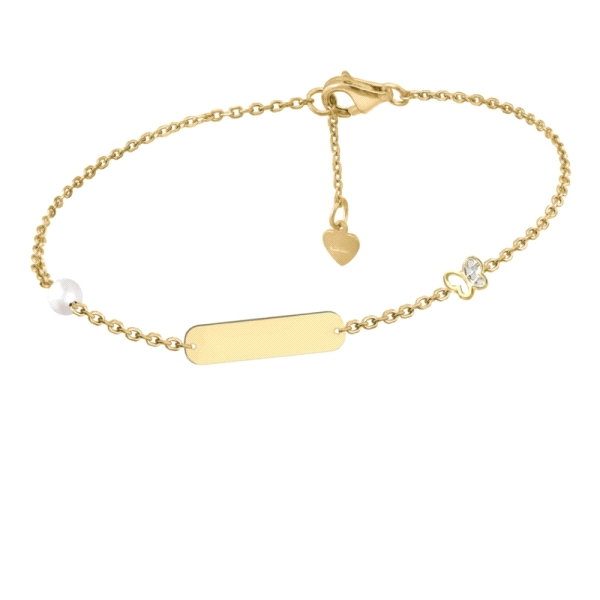 PULSERA NIÑA COMUNION PLATA 1ª LEY 14 +                                                             