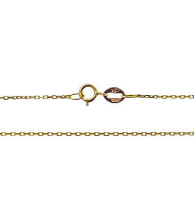 COLLAR CADENA FORZADA ORO 18 KTES. 60 CM                                                            