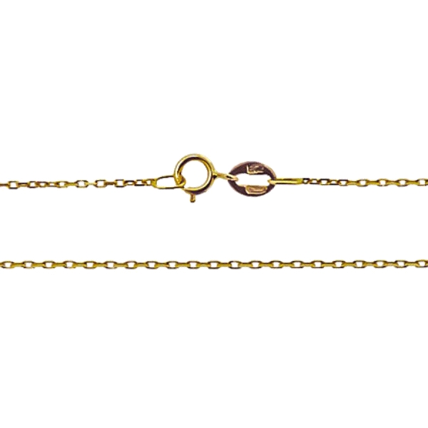 COLLAR CADENA FORZADA ORO 18 KTES. 60 CM                                                            