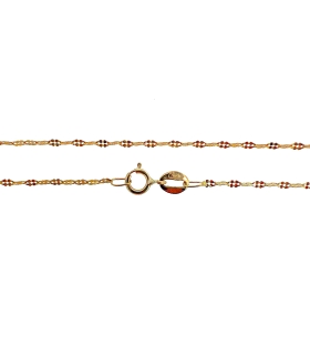 COLLAR CADENA OJITO ORO 18 KTES. 50 CM                                                              