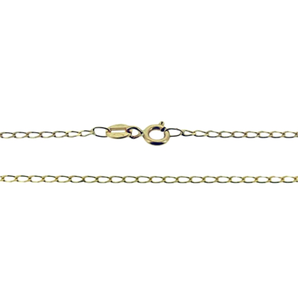 COLLAR CADENA BILBAO ORO 18 KTES. 45 CM                                                             