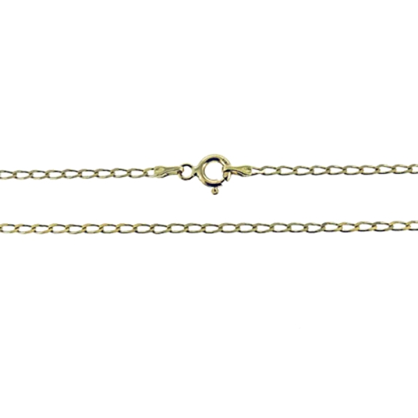 COLLAR CADENA BILBAO MUJER ORO 18 KTES.                                                             