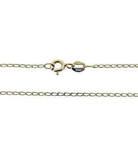 COLLAR CADENA BILBAO MUJER ORO 18 KTES.                                                             