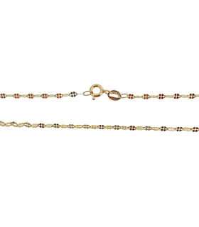 COLLAR CADENA CHAPITAS ORO 18 KTES. 50 C                                                            