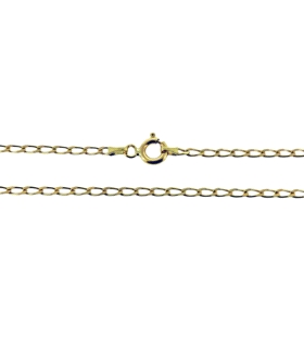 COLLAR CADENA BILBAO ORO 18 KTES. 50 CM.                                                            