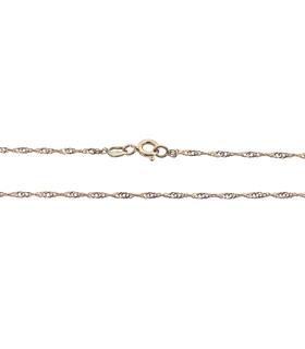 COLLAR CADENA SINGAPUR ORO 18 KTES. 40                                                              