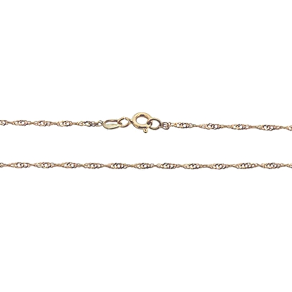 COLLAR CADENA SINGAPUR ORO 18 KTES. 40                                                              