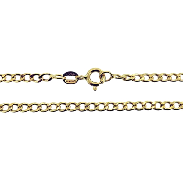 COLLAR BARBADA ORO ORO 18 KTES.50 CM.                                                               