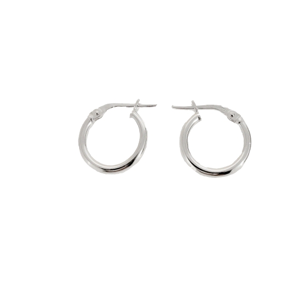 PENDIENTES CRIOLLAS PLATA 1ª LEY 2 X 14                                                             