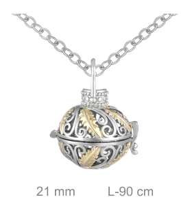 LLAMADOR BRASS CHAPADO ORO 21 MM.                                                                   