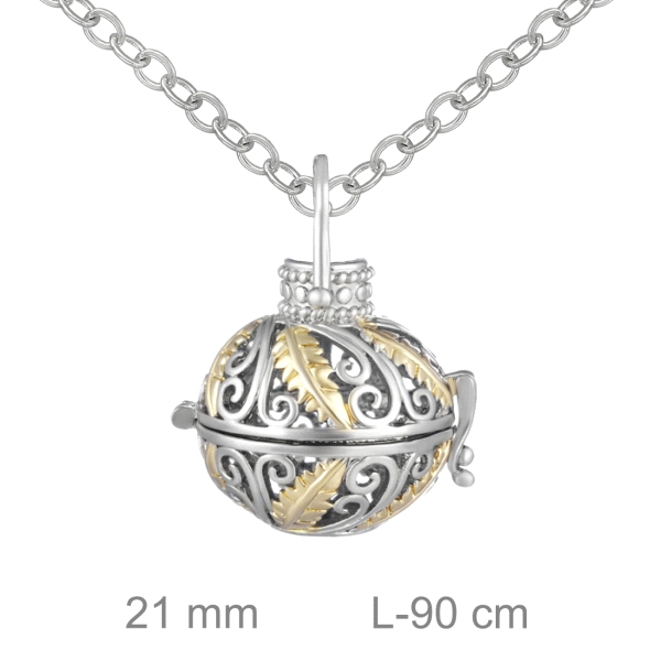 LLAMADOR BRASS CHAPADO ORO 21 MM.                                                                   