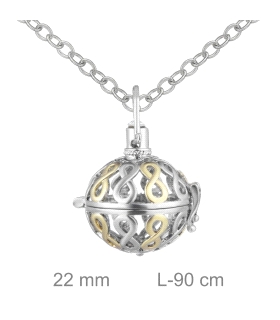 LLAMADOR BRASS CHAPADO ORO 22 MM.                                                                   