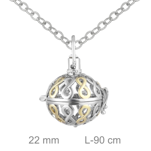 LLAMADOR BRASS CHAPADO ORO 22 MM.                                                                   