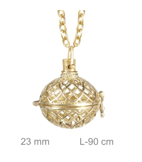 LLAMADOR BRASS CHAPADO ORO 23 MM.                                                                   