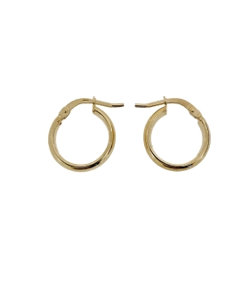 PENDIENTES CRIOLLA PLATA 1ª LEY CHAPADA                                                             