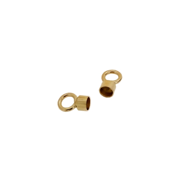 TERMINAL ORO 18 KTES. PRECIO UNIDAD 2 MM
