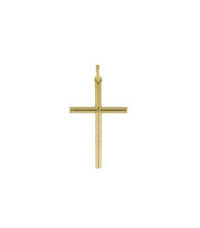 COLGANTE CRUZ SIN CRISTO ORO 18 KTES. 19                                                            
