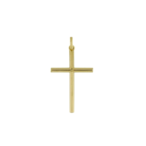 COLGANTE CRUZ SIN CRISTO ORO 18 KTES. 19                                                            