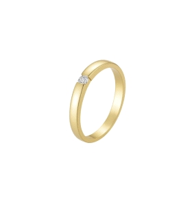 ANILLO PROMETIDA PLATA 1ª LEY CHAPADA OR                                                            
