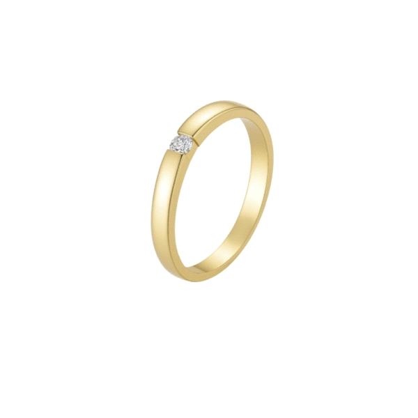 ANILLO PROMETIDA PLATA 1ª LEY CHAPADA OR                                                            