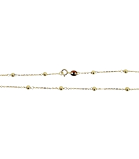 COLLAR MUJER BOLA 3 MM. ORO 18 KTES.50 C                                                            