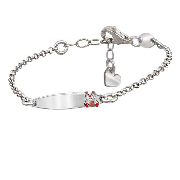 PULSERA NIÑ0 COMUNION PLATA 1ª LEY 14 +                                                             