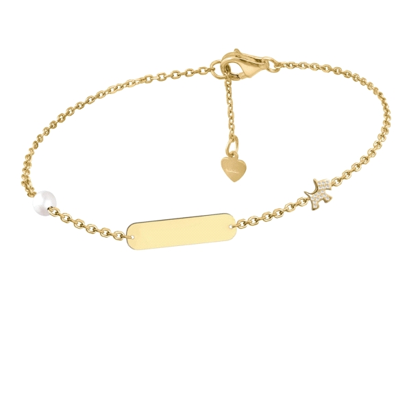 PULSERA NIÑA COMUNION PLATA 1ª LEY 14 +                                                             