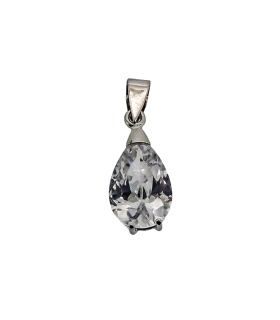 COLGANTE NOVIA ORO BLANCO 18 KTES.                                                                  