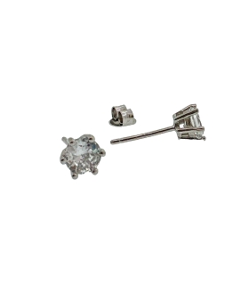 PENDIENTE UNISEX PLATA 1ª LEY 6 GARRAS 6                                                            
