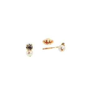 PENDIENTES RECIÉN / BEBE TU Y YO ORO 18                                                             