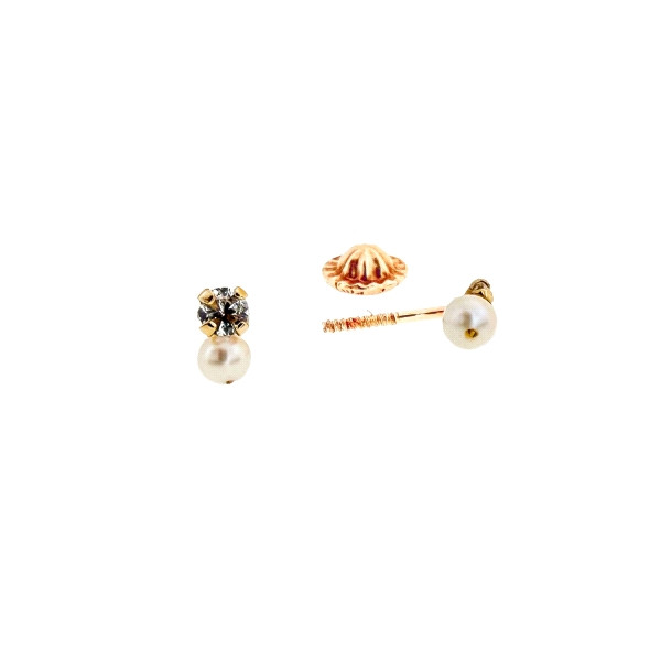 PENDIENTES RECIÉN / BEBE TU Y YO ORO 18                                                             
