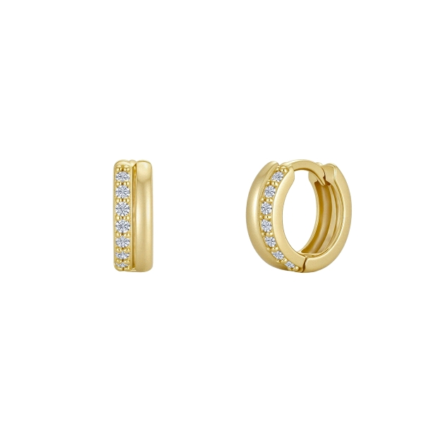 PENDIENTES CRIOLLA PLATA 1ª LEY  CHAPADA                                                            