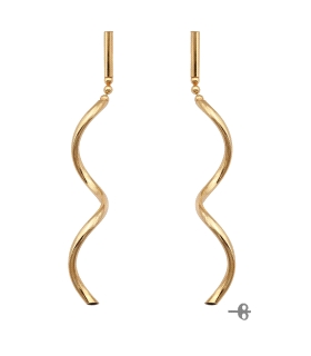 PENDIENTES LARGOS JUVENILES PLATA 1ª LEY                                                            