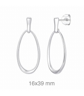 PENDIENTES LARGOS METAL HIPOALERGÉNICO                                                              