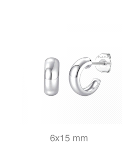 PENDIENTES CRIOLLA METAL HIPOALERGÉNICO                                                             