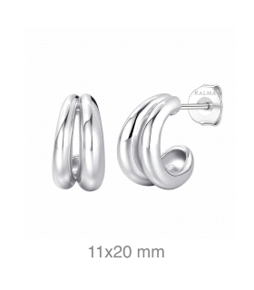 PENDIENTES CRIOLLA METAL HIPOALERGÉNICO                                                             