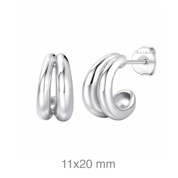 PENDIENTES CRIOLLA METAL HIPOALERGÉNICO                                                             
