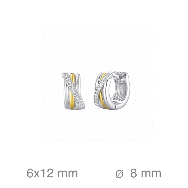 PENDIENTES CRIOLLA METAL HIPOALERGÉNICO                                                             
