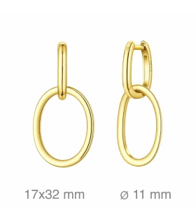 PENDIENTES CRIOLLA METAL HIPOALERGÉNICO                                                             
