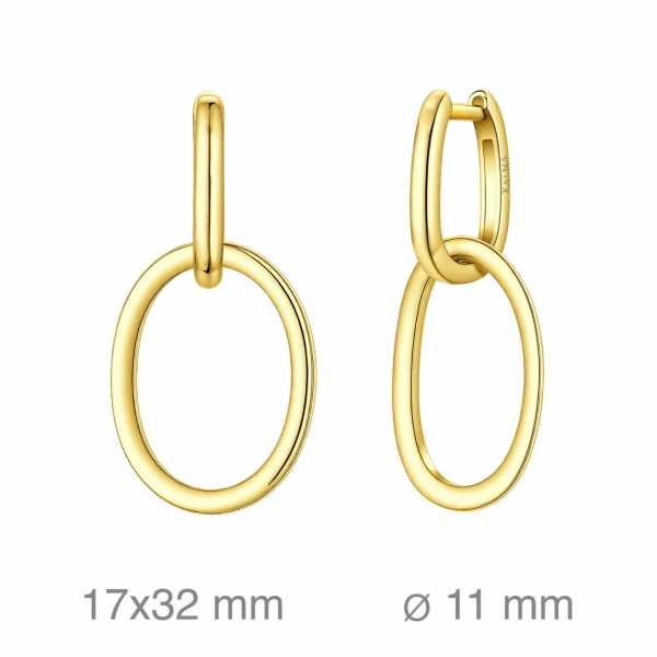PENDIENTES CRIOLLA METAL HIPOALERGÉNICO                                                             