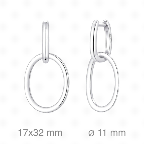 PENDIENTES CRIOLLA METAL HIPOALERGÉNICO                                                             