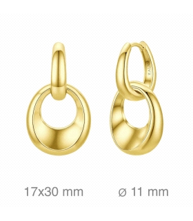 PENDIENTES CRIOLLA METAL HIPOALERGÉNICO                                                             